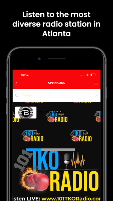 101 TKO Radio Screenshot