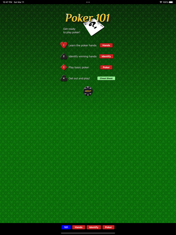 Screenshot #4 pour Poker 101
