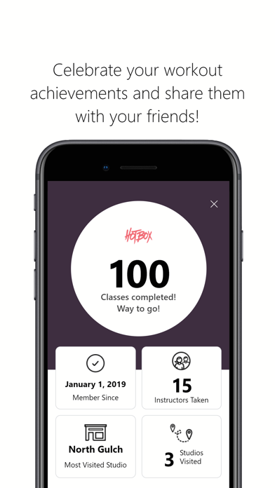 HOTBOX Fitness Screenshot