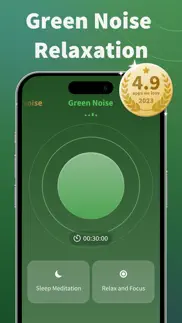 green noise deep sleep sounds iphone screenshot 2