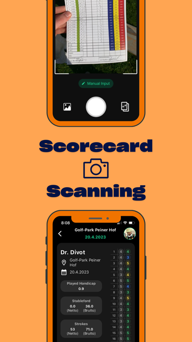 Dr. Divot - Snap Score Screenshot 1 - AppWisp.com