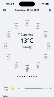 weather app + iphone screenshot 4