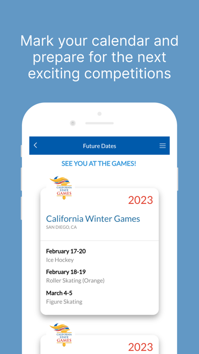California State Games Screenshot