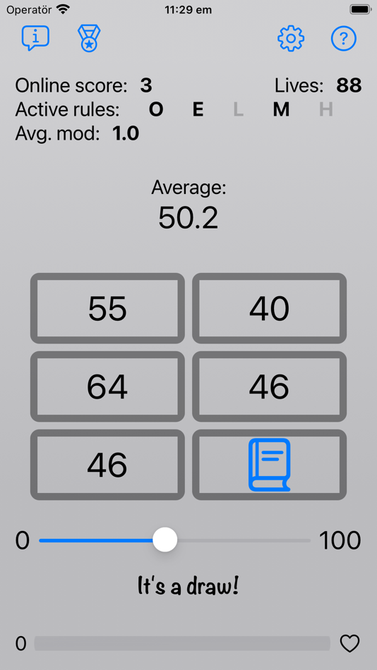 #4. The Average game (iOS) By: Patrik Ell