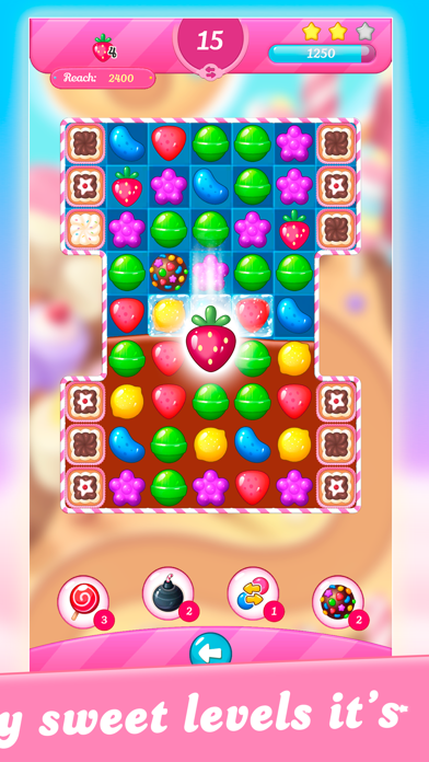 Candy Match 3: Sweet Lands Screenshot