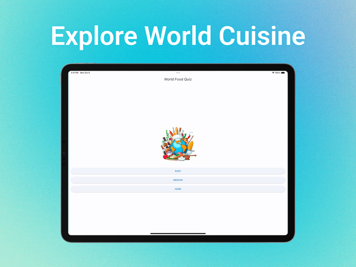 World Food Discovery Quiz