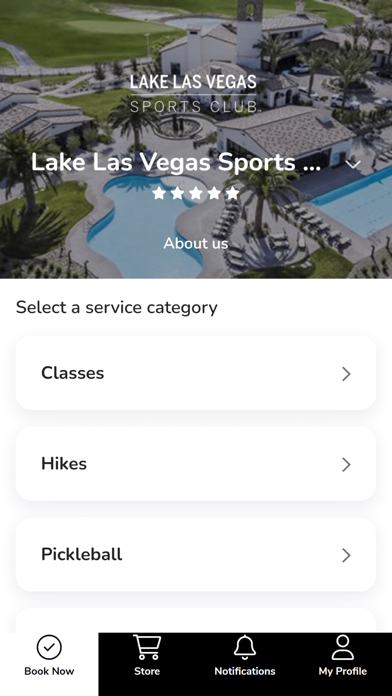 Lake Las Vegas Sports Club Screenshot