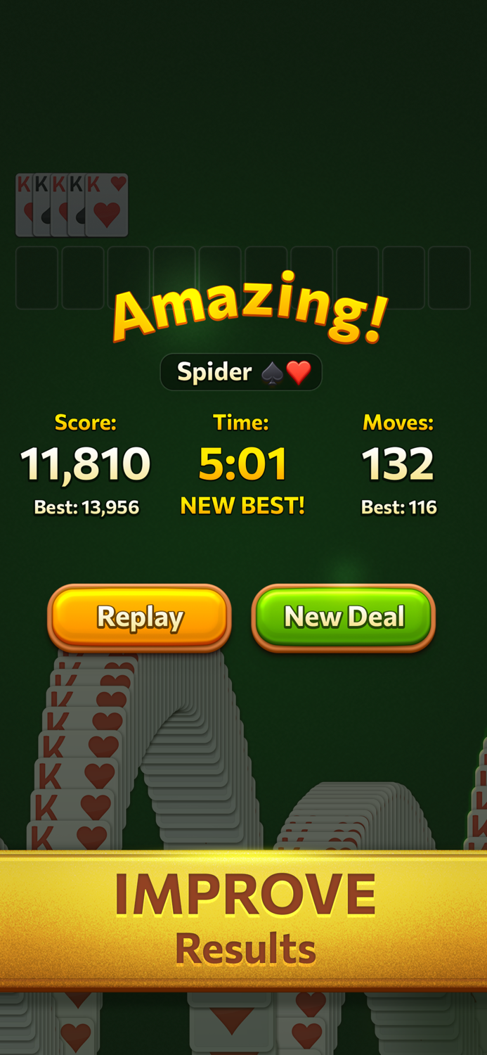 Spider Solitaire Daily Break