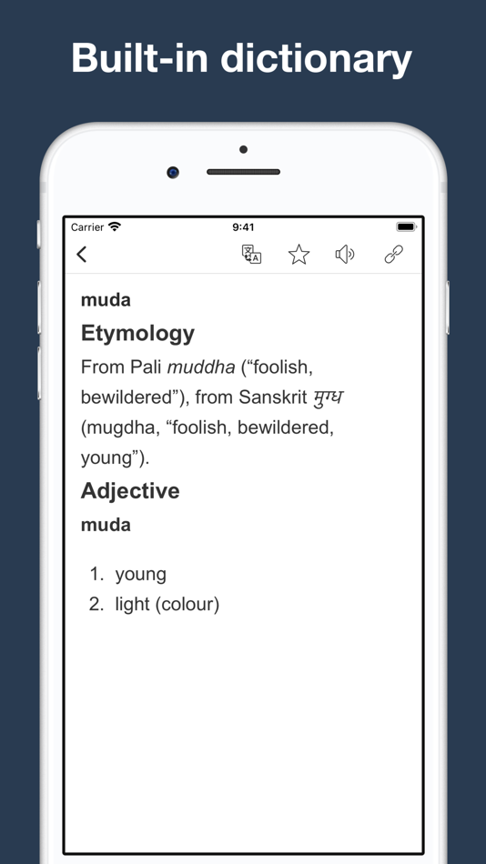 #6. Malay Origin Dictionary (iOS) 由: Trang Hoai