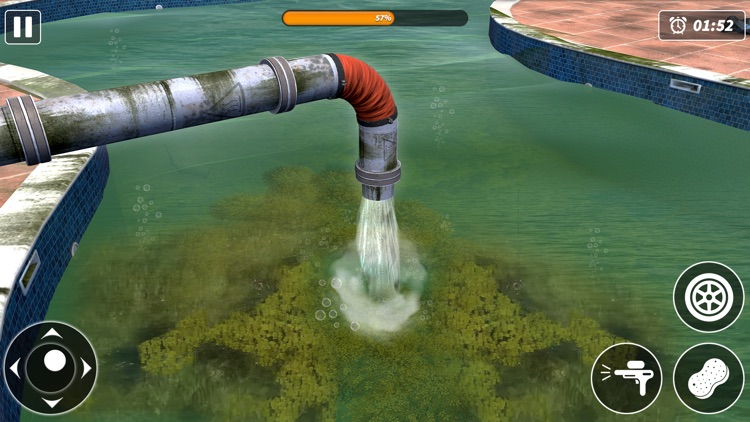 Pool Cleaning Simulator Master screenshot-3