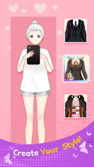 Merge makeover: Anime makeup screenshot 3