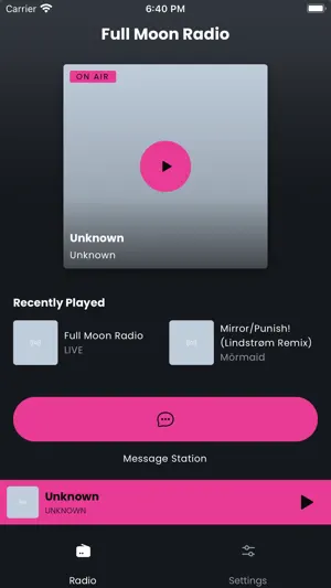 Full Moon Radio screenshot 1