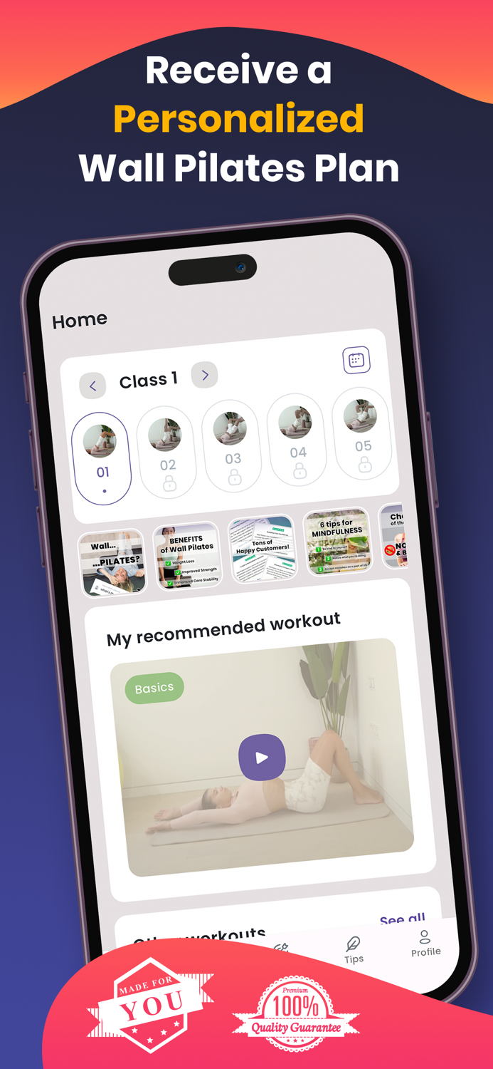 Wall Pilates Fit Weight Loss