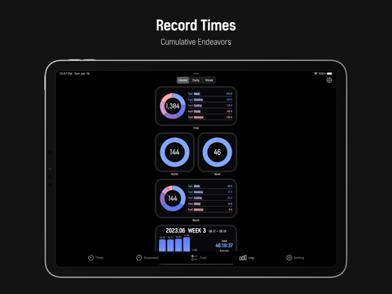 TimerTiTi - Timer for Study iPad screenshot 5 - Productivity app