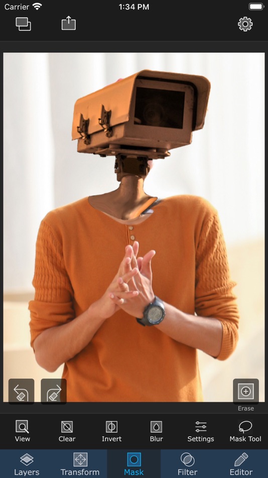 #10. Superimpose (iOS) Podle: Pankaj Goswami
