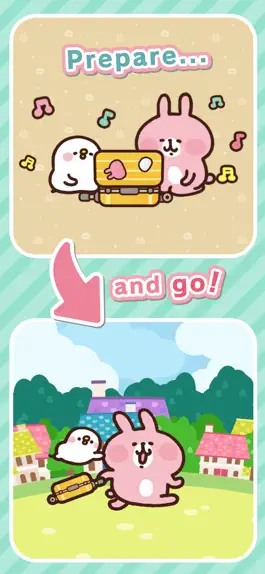 Game screenshot Piske & Usagi's Short Trip mod apk