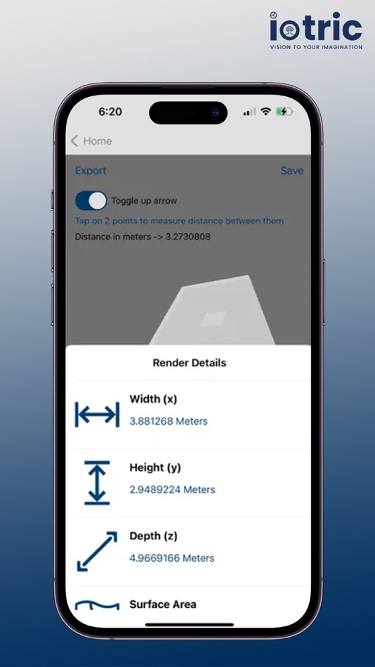 #8. AR-Scale (iOS) 由: Iotric
