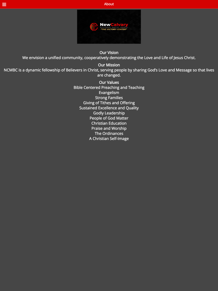 New Calvary Missionary Baptist