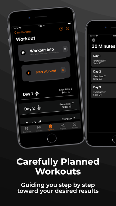 Gym & Home Workout Planner Pro Screenshot