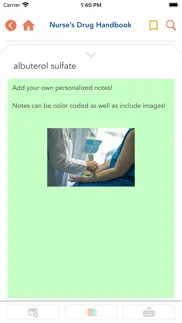 nurse's drug handbook iphone screenshot 3