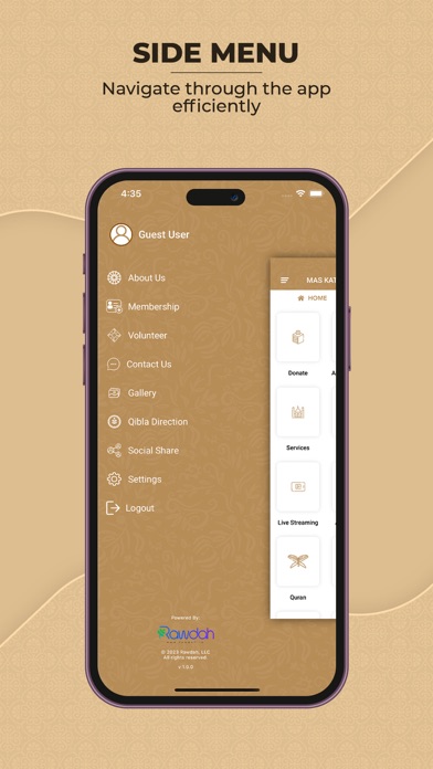 MAS Katy Islamic Center Screenshot