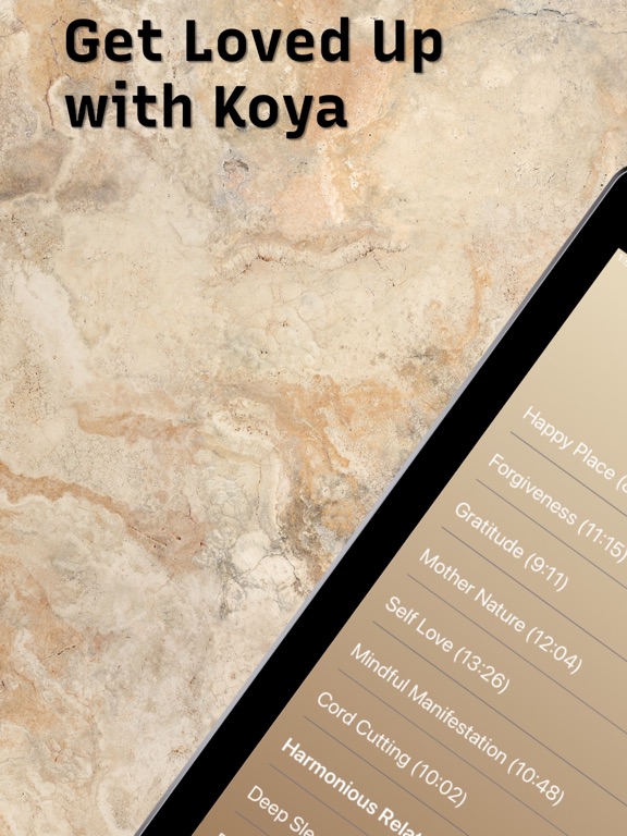 Self Love Meditations iPad screenshot 2 - Lifestyle app