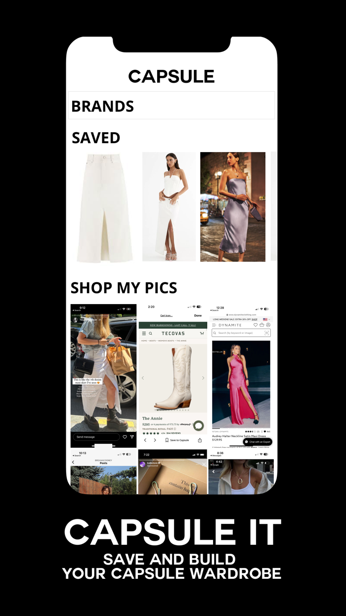 CAPSULE Shop your screenshots