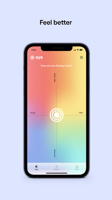 OYE Wellness Screenshot