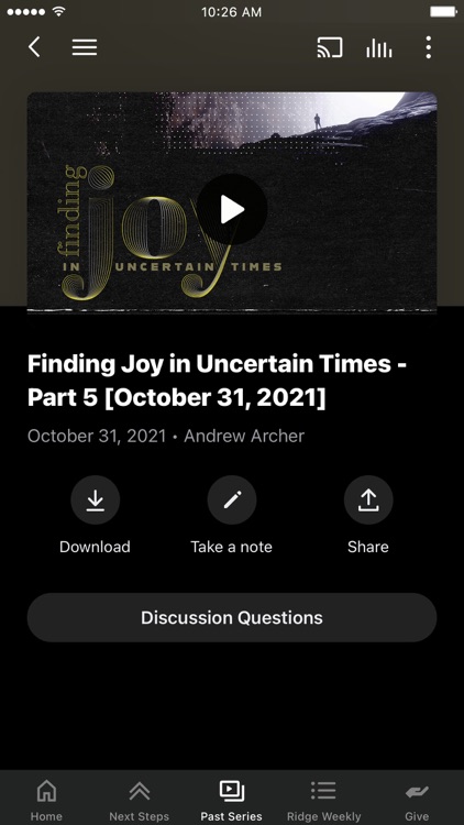 Chestnut Ridge Church