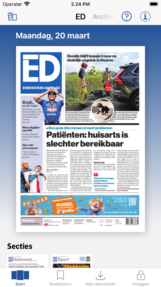 ED - Digitale krant - 12.31.0 - (iOS)