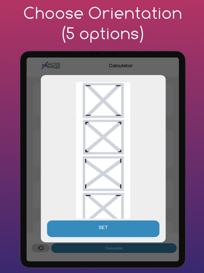 Miter Angle Calculator