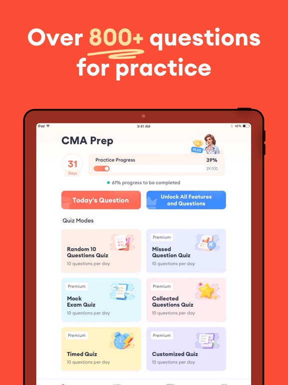 Screenshot #4 pour AAMA CMA Test Prep 2026