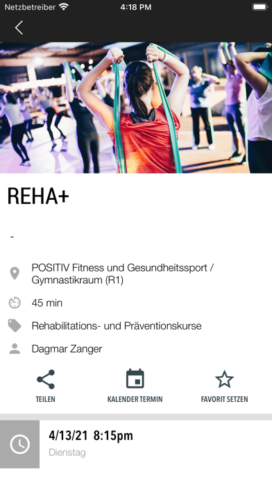POSITIV Fitness & Gesundheit Screenshot