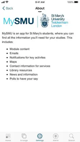 Game screenshot MyStMarysUniversity apk