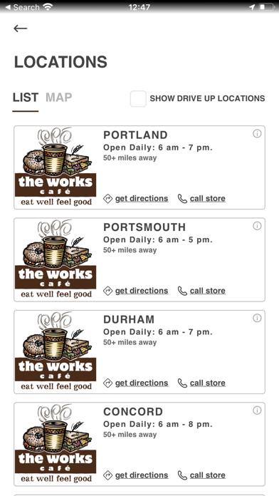 Works Café screenshot 2