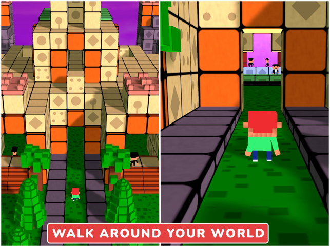 Captura de pantalla de Blox 3D World Creator