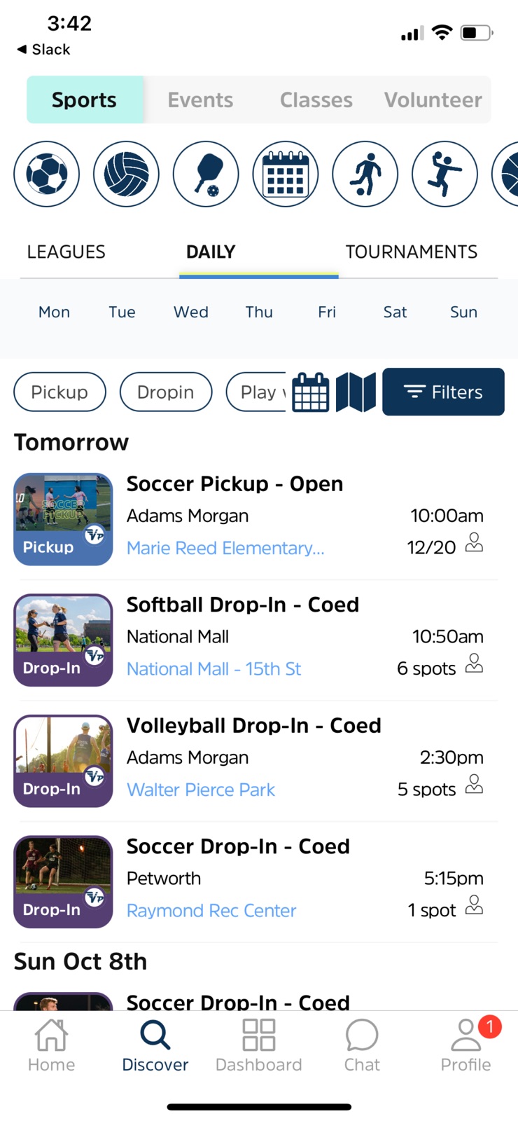 Volo Sports iphone screenshot 4
