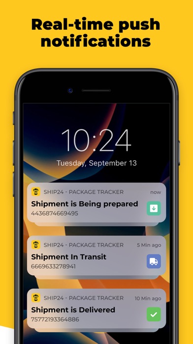 Ship07: Package Tracker App Screenshot