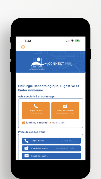 CHU Connect Pro Screenshot