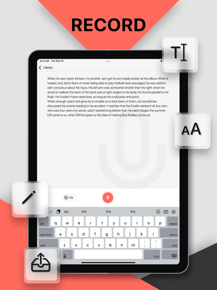 Voice to Text Live Transcribe