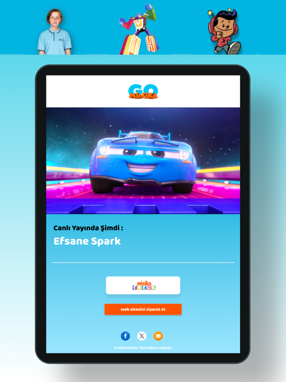 Minika Go iPad screenshot 4 - Entertainment app