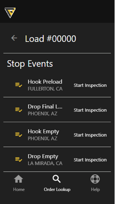 Trailer Inspection App Screenshot