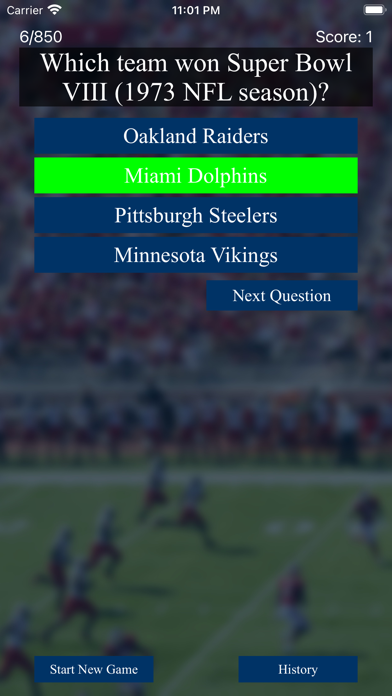 Football Trivia Pro Screenshot