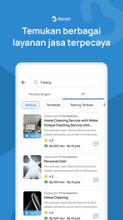 BeRest - Jasa Freelancer