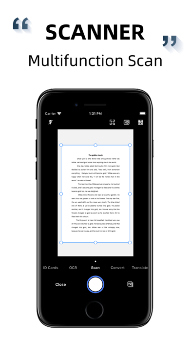 Screenshot #1 pour Scanner: Document Scan App