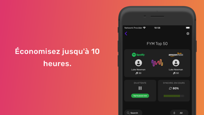 Screenshot #3 pour FreeYourMusic - Easy Transfers