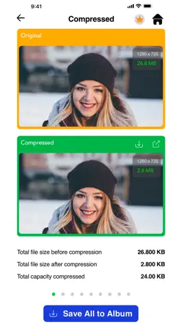 Game screenshot Compress Photo & Save Space hack