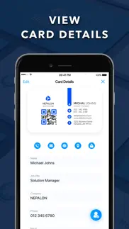 business card scanner - vcard iphone images 3