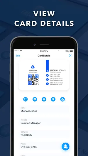 Business Card Scanner - vCard screenshot 3