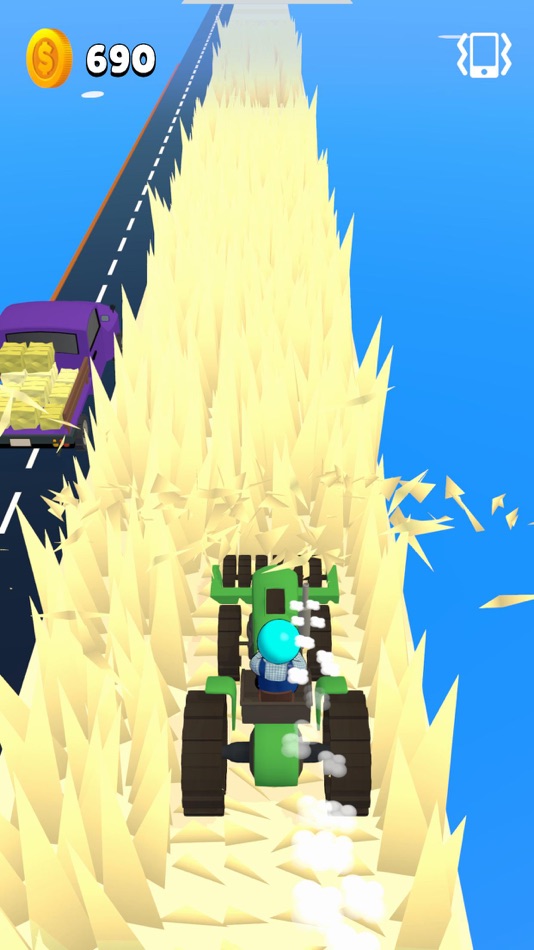 #3. Harvest Run!! (iOS) 由: Electric Monkeys